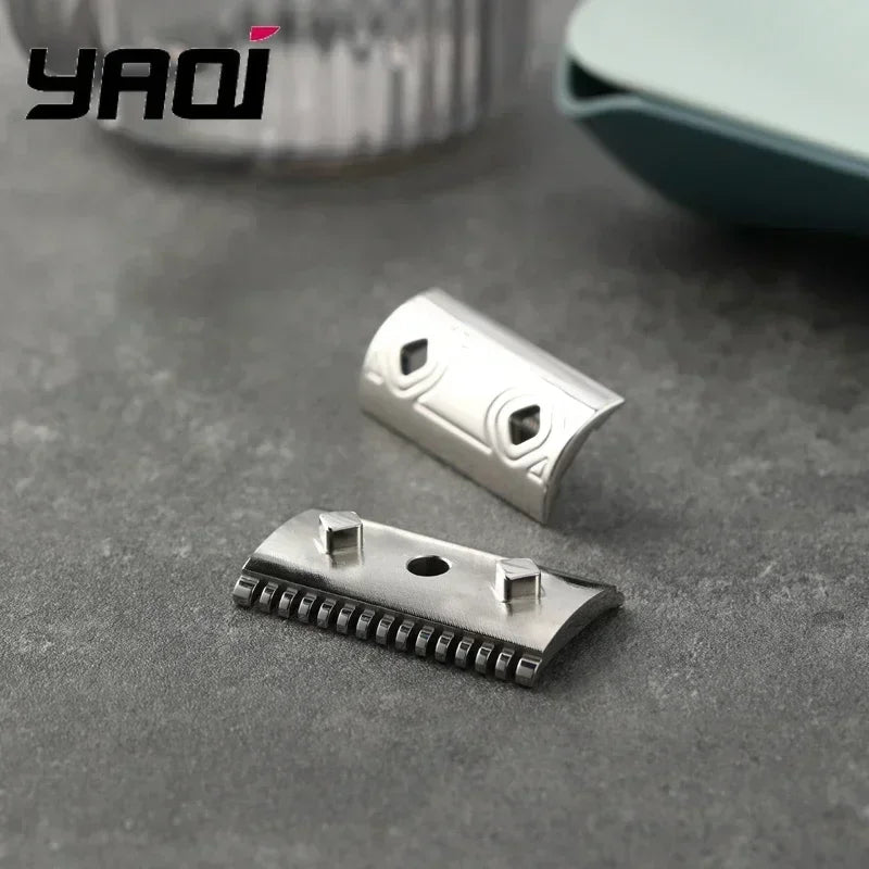 YAQI Harlequin 316 Stainless Steel Safety Razor Head 0.90mm