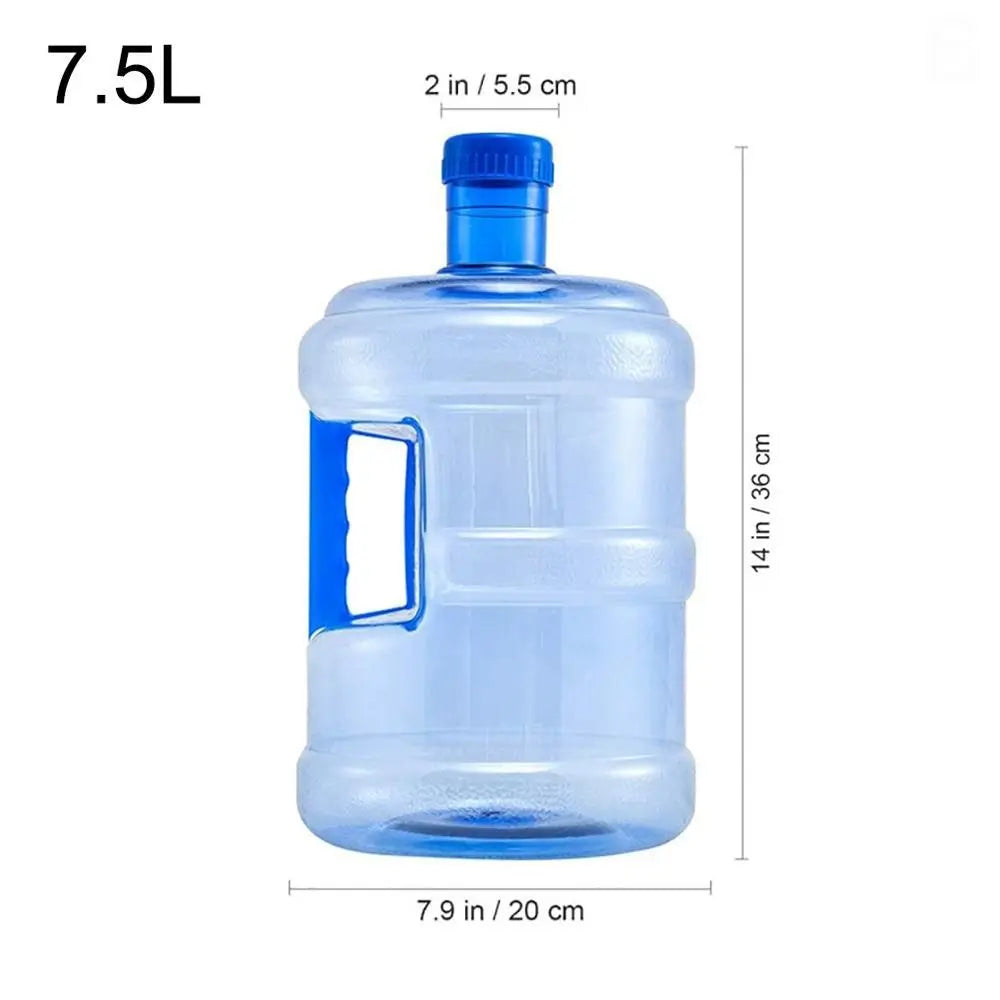 Portable 5L/7.5L Reusable Water Jug – Outdoor Storage Barrel