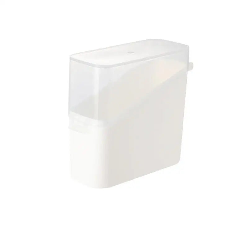 Tilted Lid Clear Stackable Storage Container – Kitchen Organizer