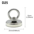 N52 Neodymium Fishing Magnet Heavy Duty D16–D42mm Countersunk