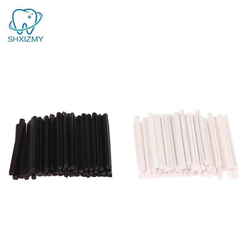 50-Pc Pet Clipper Blade Guide Replacement Set – Black & White