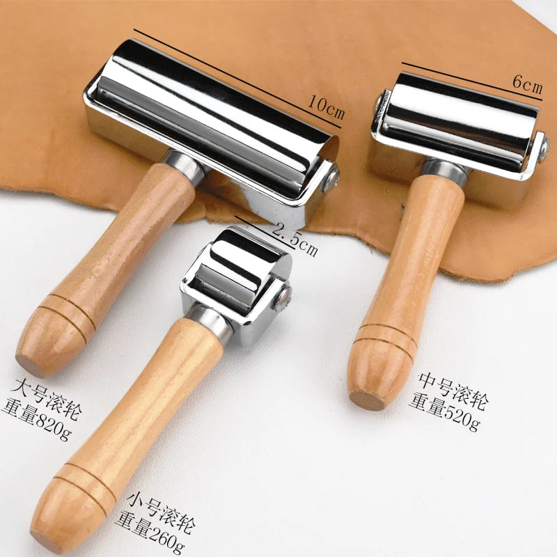 VIBE Leather Roller Pressing Tool – DIY Leathercraft