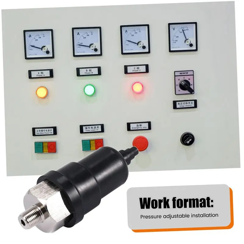 QPM11-NO 1/8" Adjustable Diaphragm Pressure Switch Normal Open