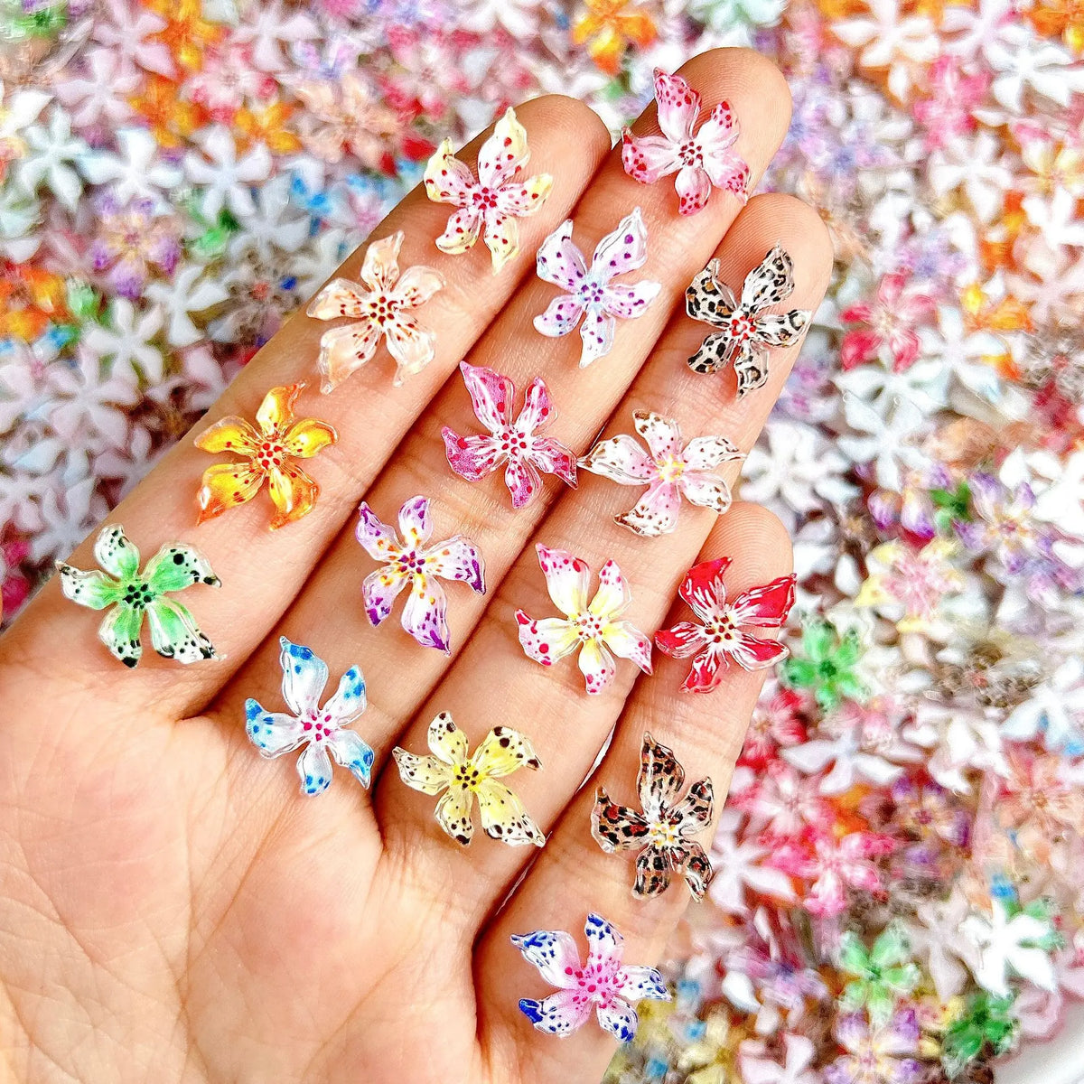 50pcs Kawaii Turtle 3D Flatback Resin Nail Art Charms DIY