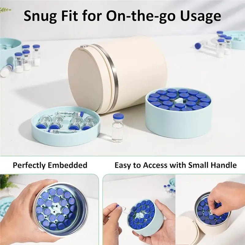 Silicone Vial Insert for Hydrapeak Food Jars 32/25/18 oz