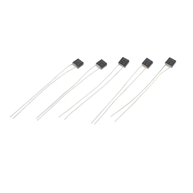 5-Pack 2A 135°C Thermal Fuse – Electric Fan Motor Protector