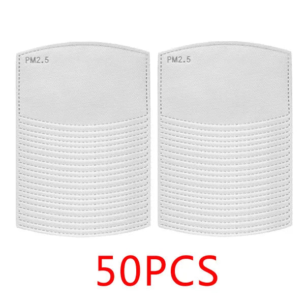 PM2.5 Activated Carbon Mask Filter Replacement Insert Pads