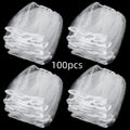 100-Pack Disposable Kitchen Sink Strainer Mesh Bags