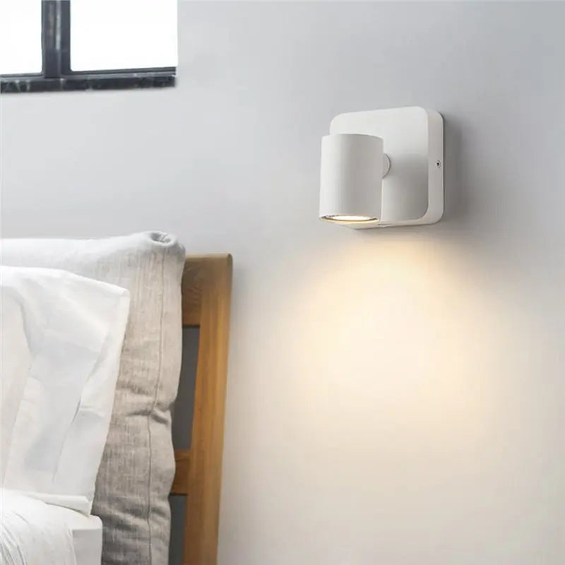 Modern Rotatable LED Wall Light 6W GU10 Indoor Reading Lamp