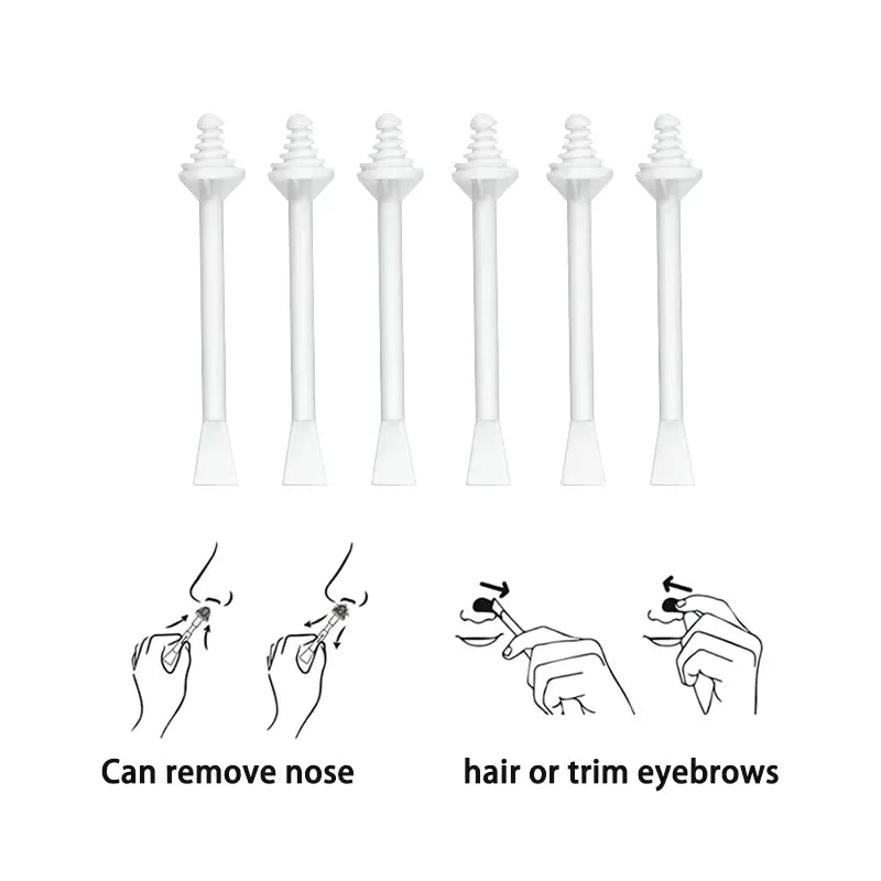Nose & Ear Hair Removal Wax Kit – Paper-Free Wax Beans