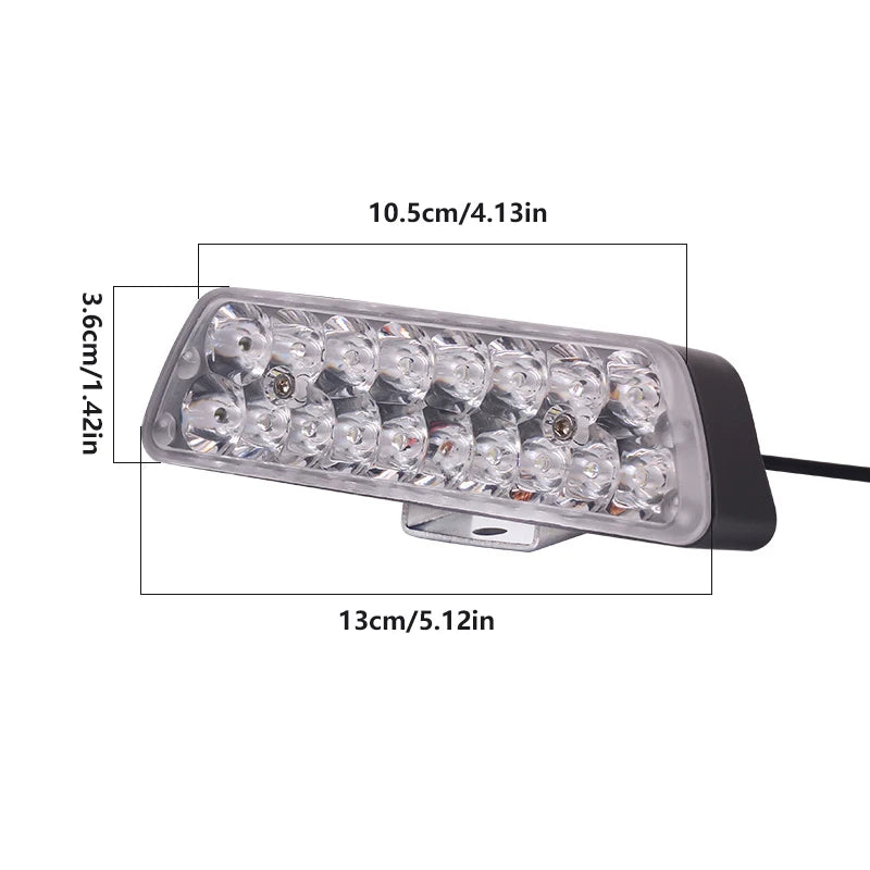 VIBE 20W LED Light Bar 2000LM IP68 Spotlight 12V–80V Offroad