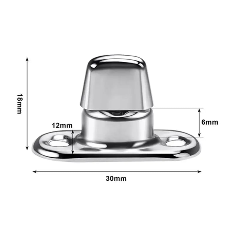 120-Set Marine Canvas Twist Lock Turn Button Fasteners – Zinc