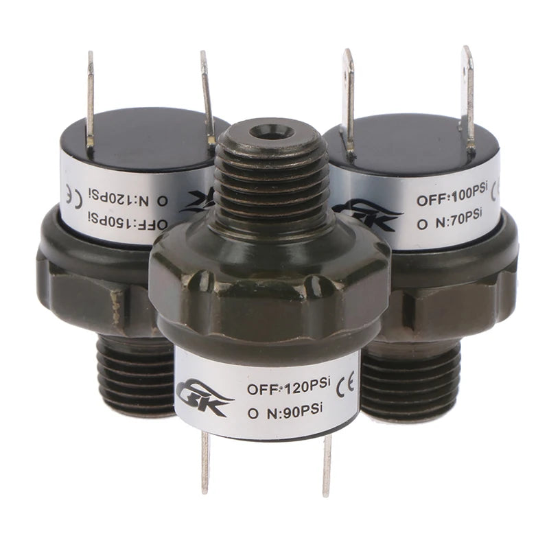 1/4" NPT Air Compressor Pressure Control Switch 70–150 PSI