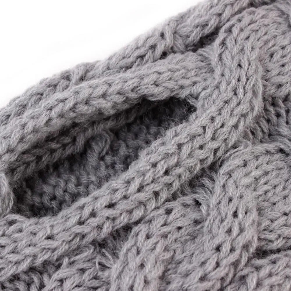 Knitted Dog Sweater – Warm Winter Clothes for Small Dogs