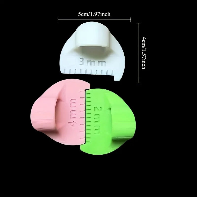 2-Piece Sewing Edge Stitching Guide Set – 3mm & 4mm Spacing