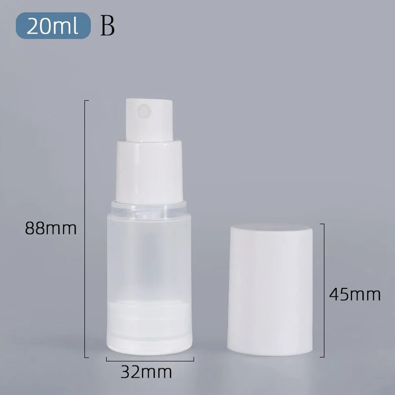 Refillable Vacuum Cosmetic Travel Bottles – Pump & Mist Spray