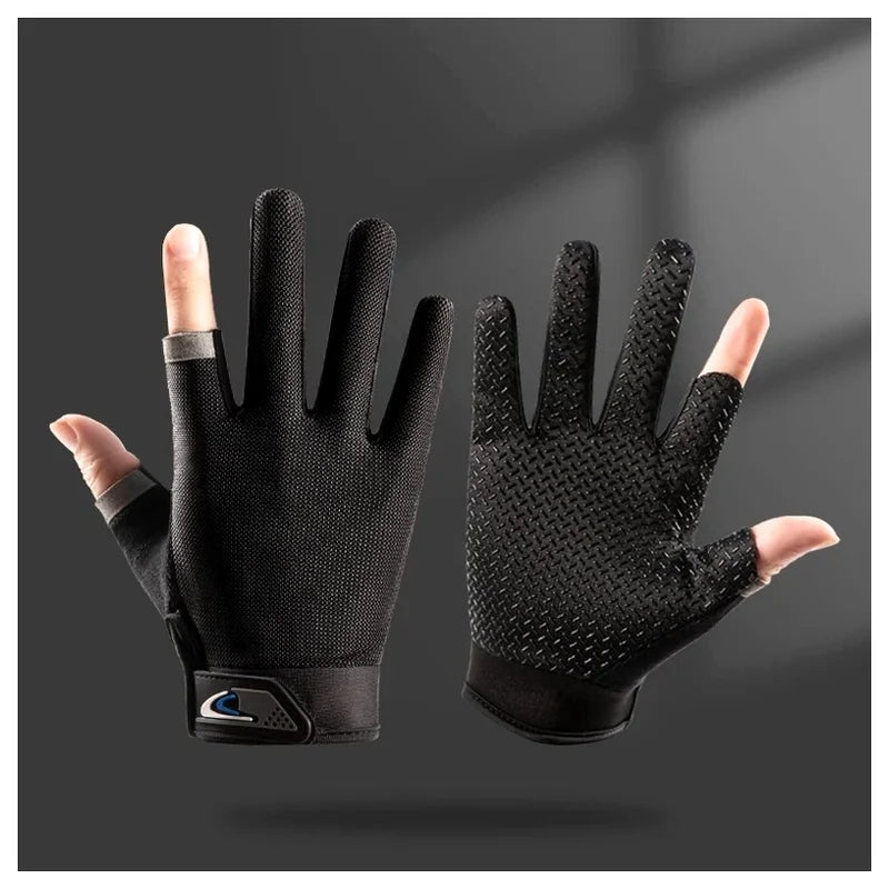 Two-Finger Touchscreen Gloves – Anti-Slip Sun-Proof Summer