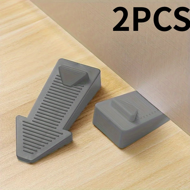 Heavy-Duty Stackable Floor Door Stoppers – Draft Blocker