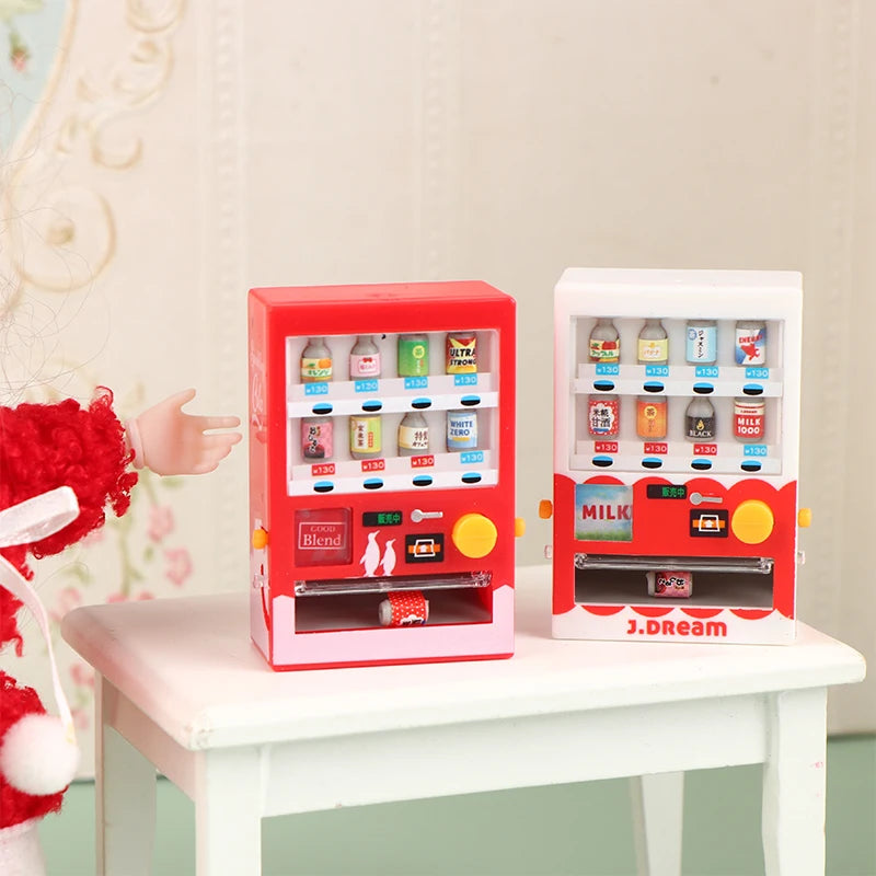 Mini Dollhouse Beverage Machine Model – Doll Scene Prop