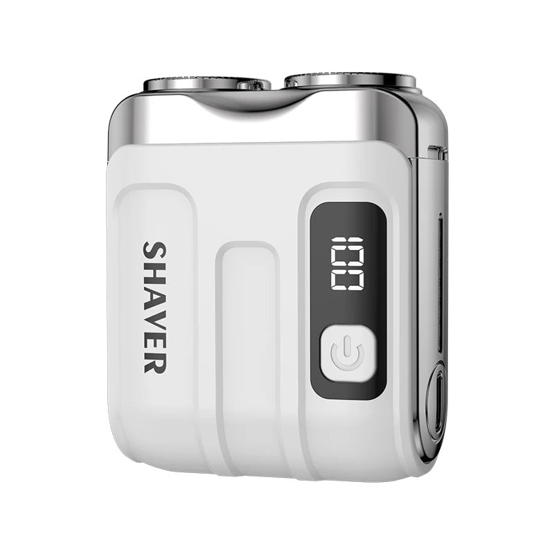 XMSJ Dual Blade Waterproof Electric Shaver USB Rechargeable