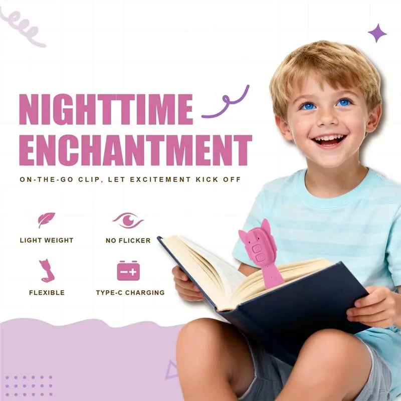 VIBE Bookmark LED Book Light – Dimmable Rechargeable Kids Light