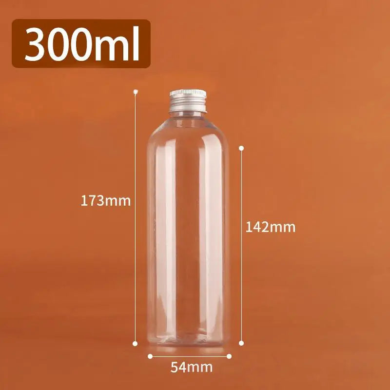 Refillable Travel Cosmetic Bottles | Plastic & Aluminum Cap