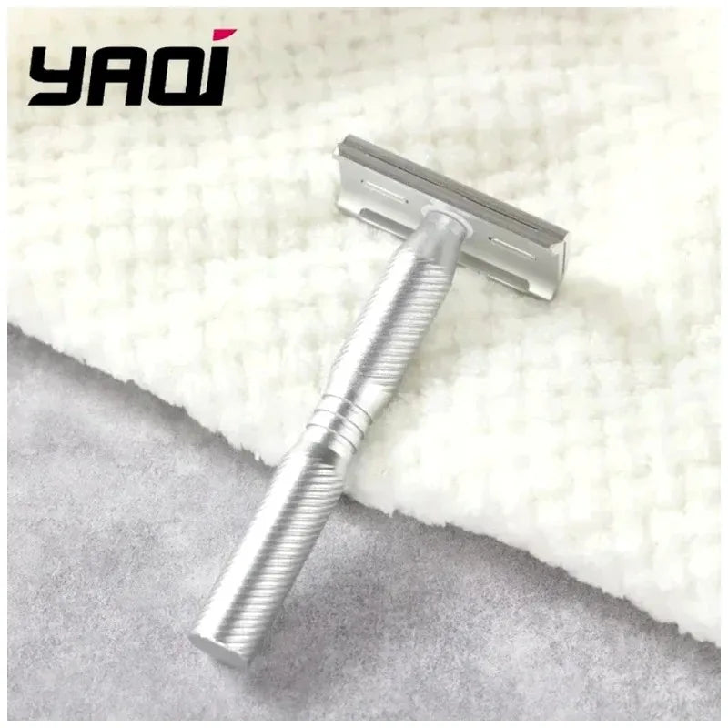 YAQI Ghost Aluminum Safety Razor – Lightweight Wet Shave