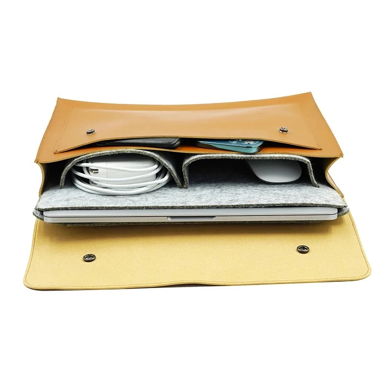 Quoko Waterproof Laptop Bag 13–16" Briefcase MacBook Sleeve