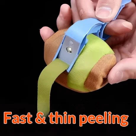 Ring-Handle Stainless Steel Fruit & Vegetable Peeler