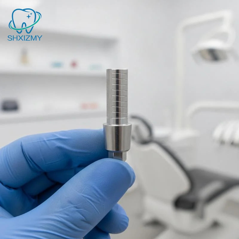 Adin Titanium Temporary Abutment Screw-Retained Implant Part 2pc