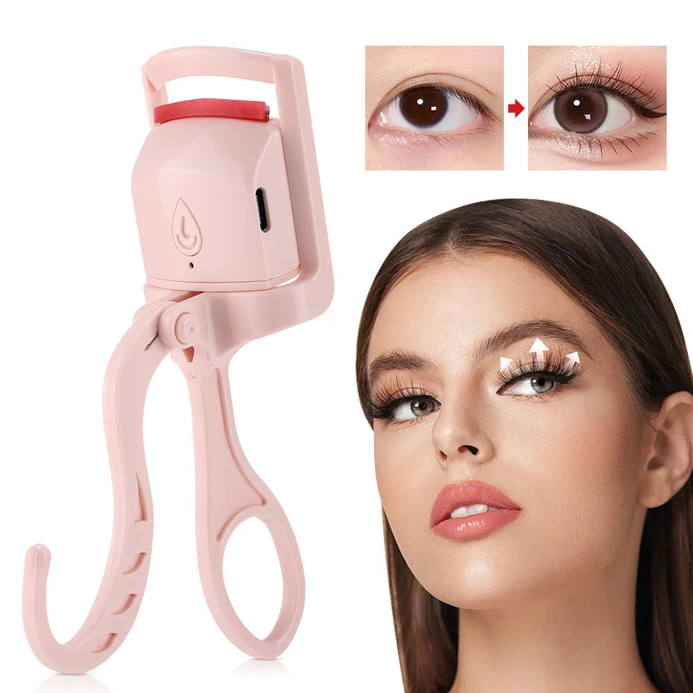 Moajaza Heated Electric Eyelash Curler – USB-C Rechargeable