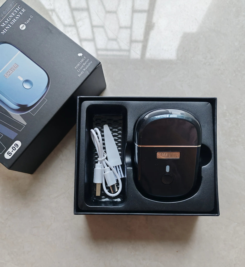 XMSJ Men's Double Floating Head Electric Shaver 2-Speed