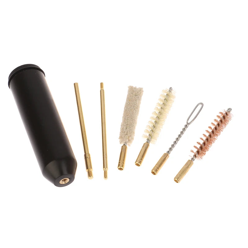 7-Pc Pocket Pistol Cleaning Kit – .38 / .357 / 9MM | VIBE