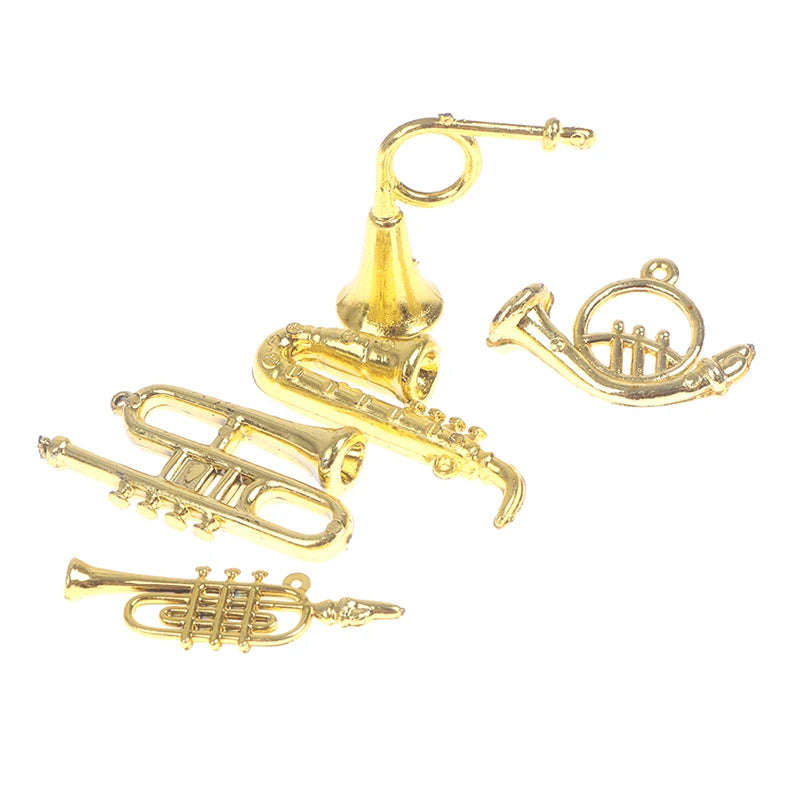 24pcs Miniature Musical Instruments Set – 1/12 Scale Dolls
