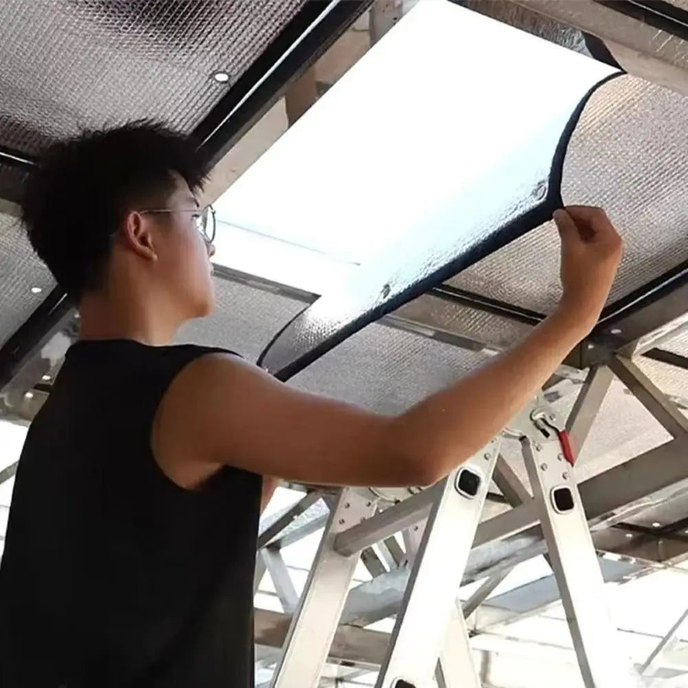 Aluminum Foil Window Insulation Film – UV & Privacy Shield