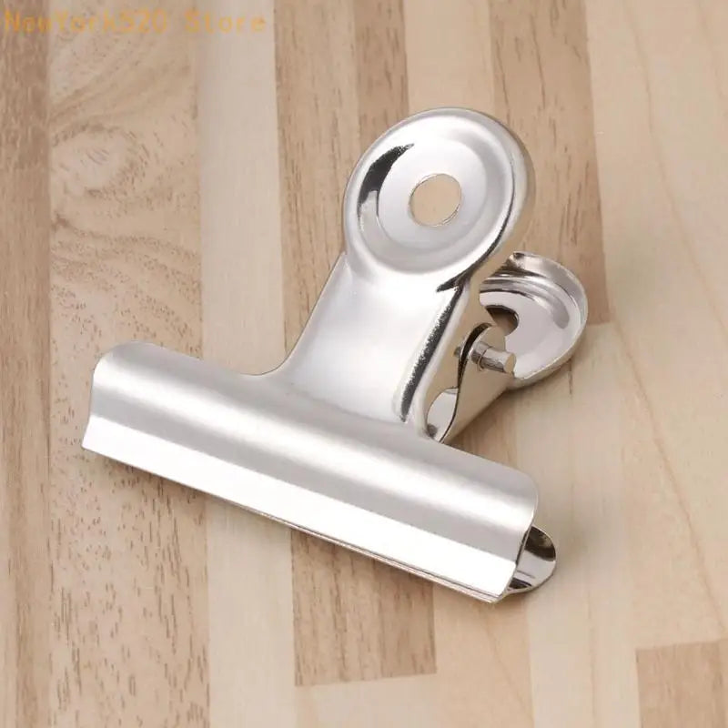 Stainless Steel Bag Clip Sealer & Paper Document Clamp