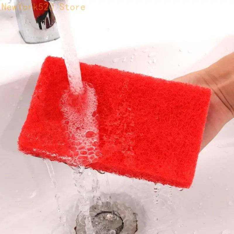 Handled Scrub Sponge Brush – Bathroom, Bathtub & Tile Cleaner