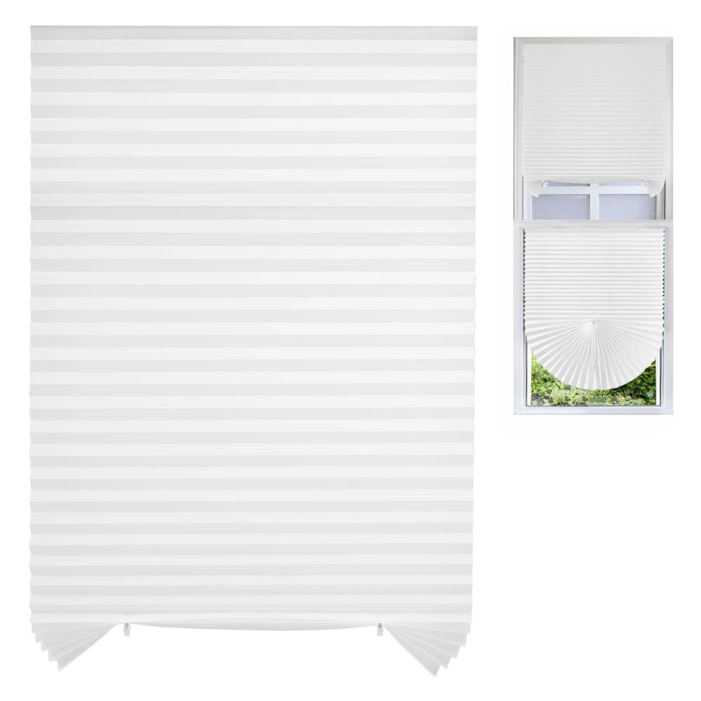 Pleated Window Blinds Blackout & Light Filtering | Cut-to-Size