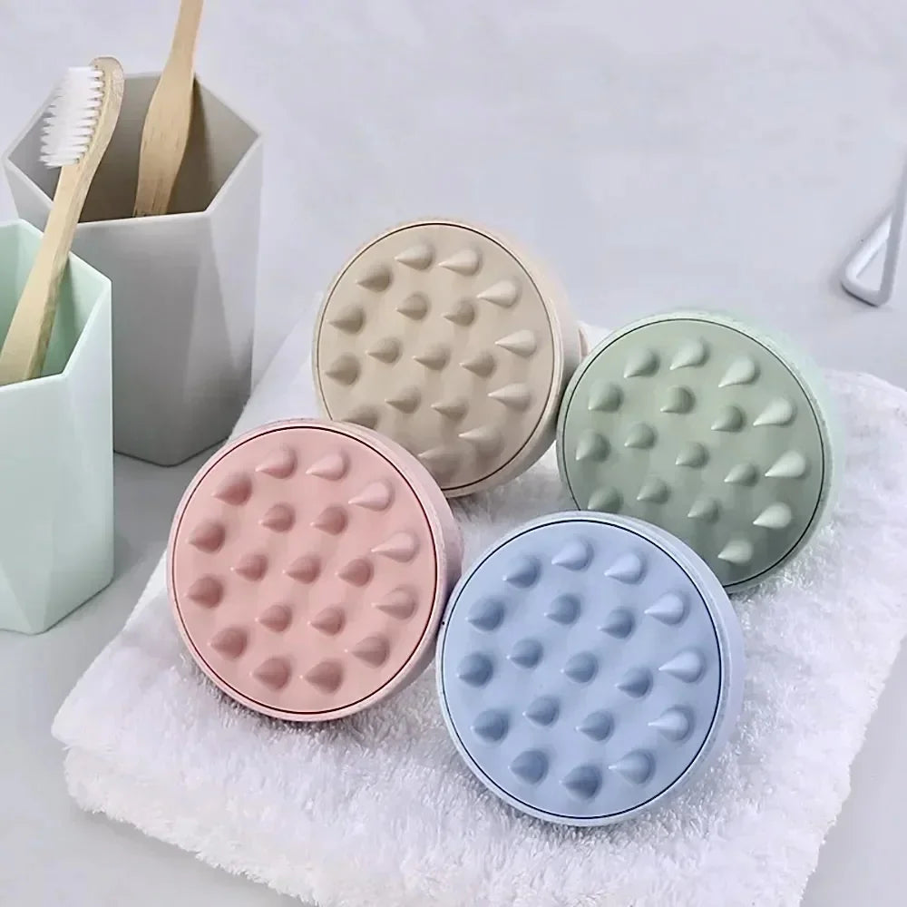 Silicone Scalp Massager Shampoo Brush | S, M & L Sizes