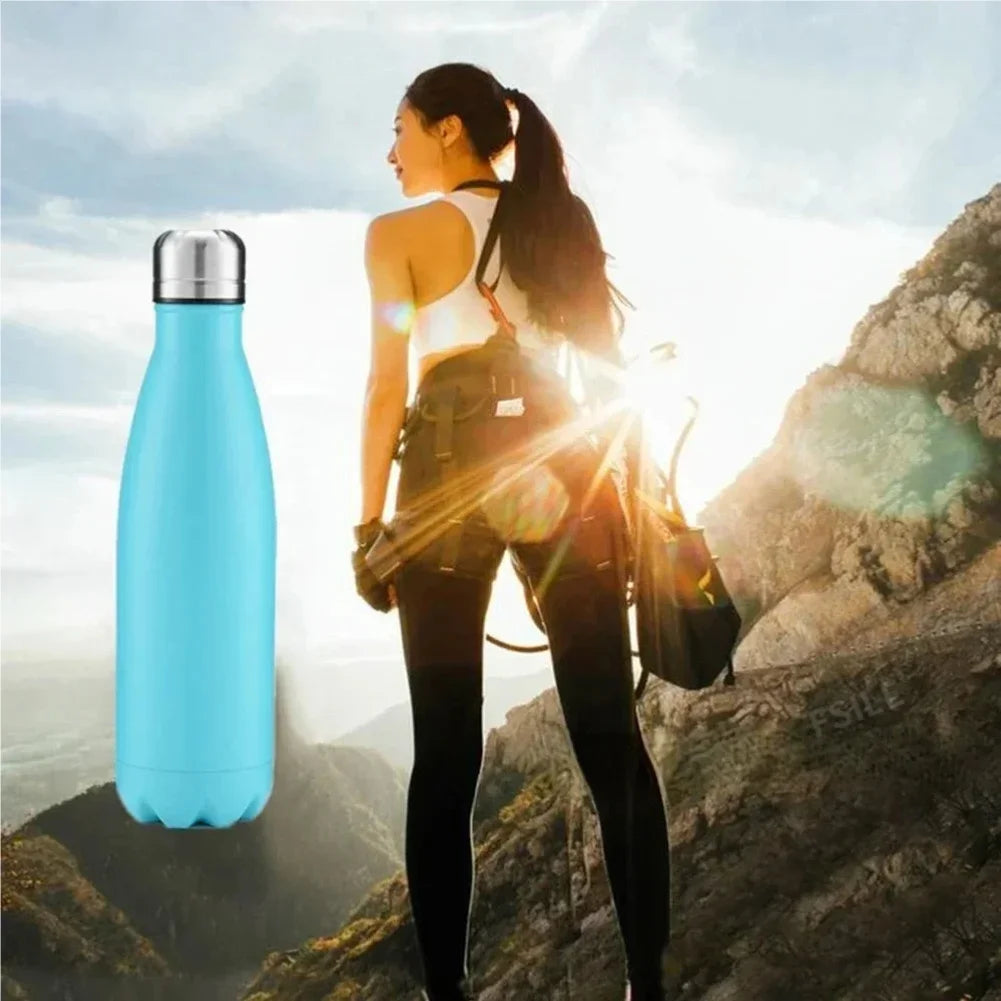 Double Wall Stainless Steel Insulated Vacuum Flask Thermos