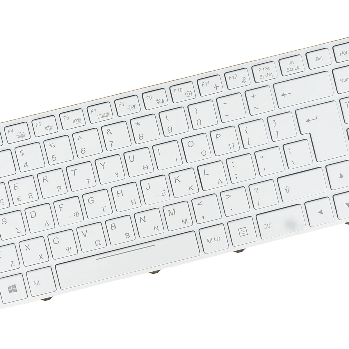 Greek Backlit Laptop Keyboard for Clevo N550RC N750BU N350TV