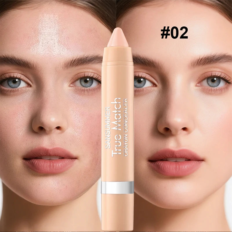 SANSUMMER Crayon Concealer – Waterproof Moisturizing Eye Concealer