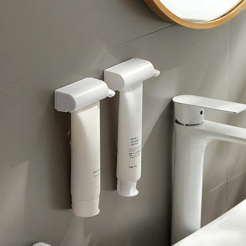 Wall Mount Magnetic Toothpaste Squeezer – 1 or 2 Pack