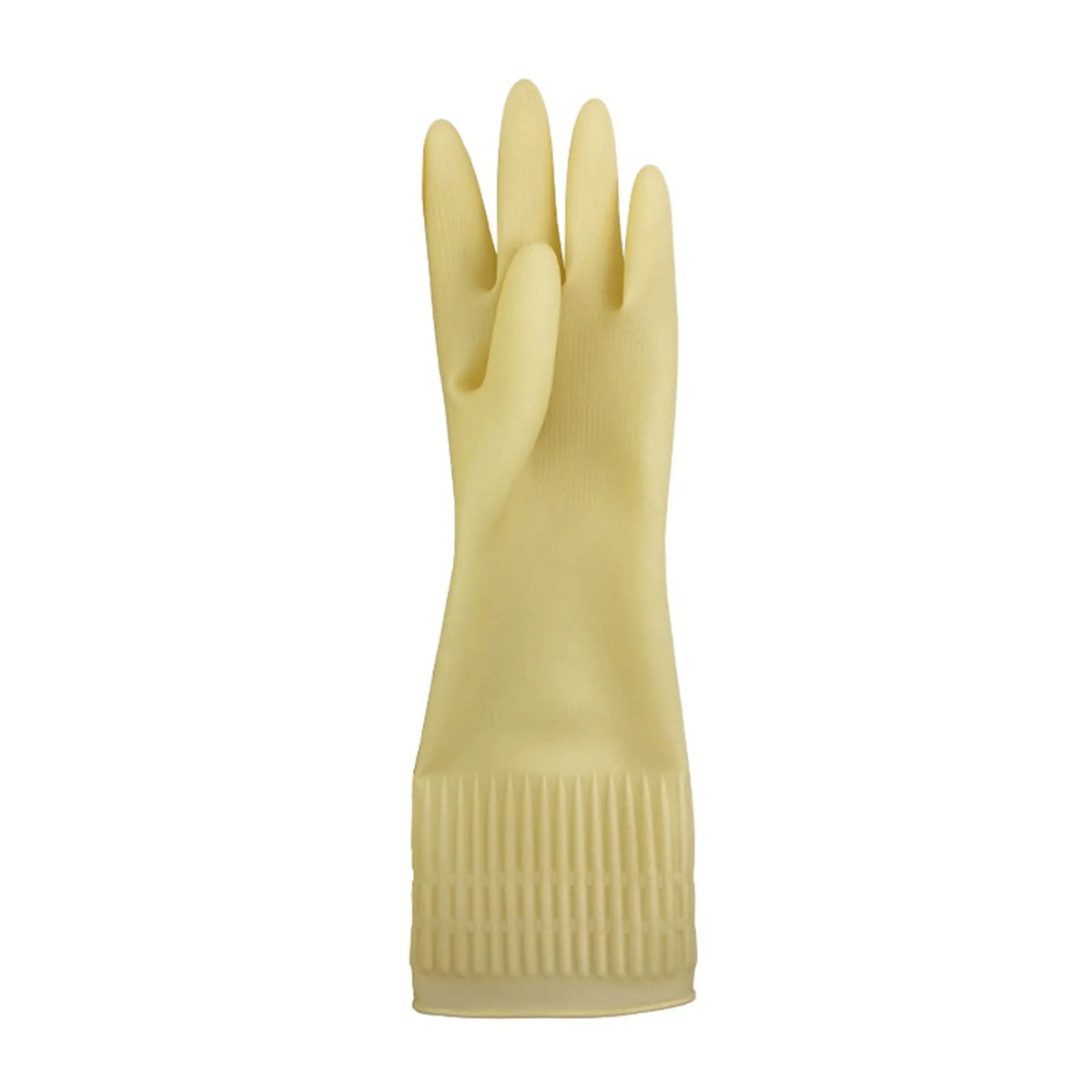 Rubber Latex Dishwashing Gloves – Long Waterproof Cleaning Pair