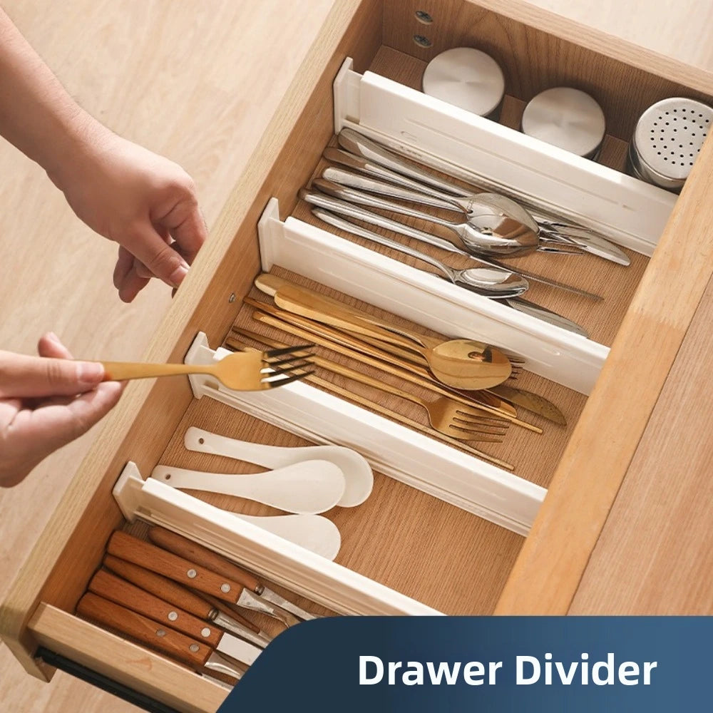 Retractable Drawer Organizer Divider | Adjustable HIPS