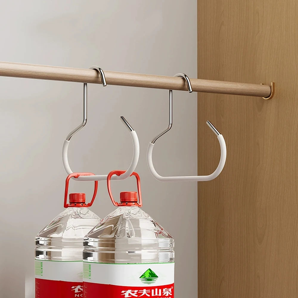 Stainless Steel Hat & Scarf Hanger Rack | Home Storage Hook