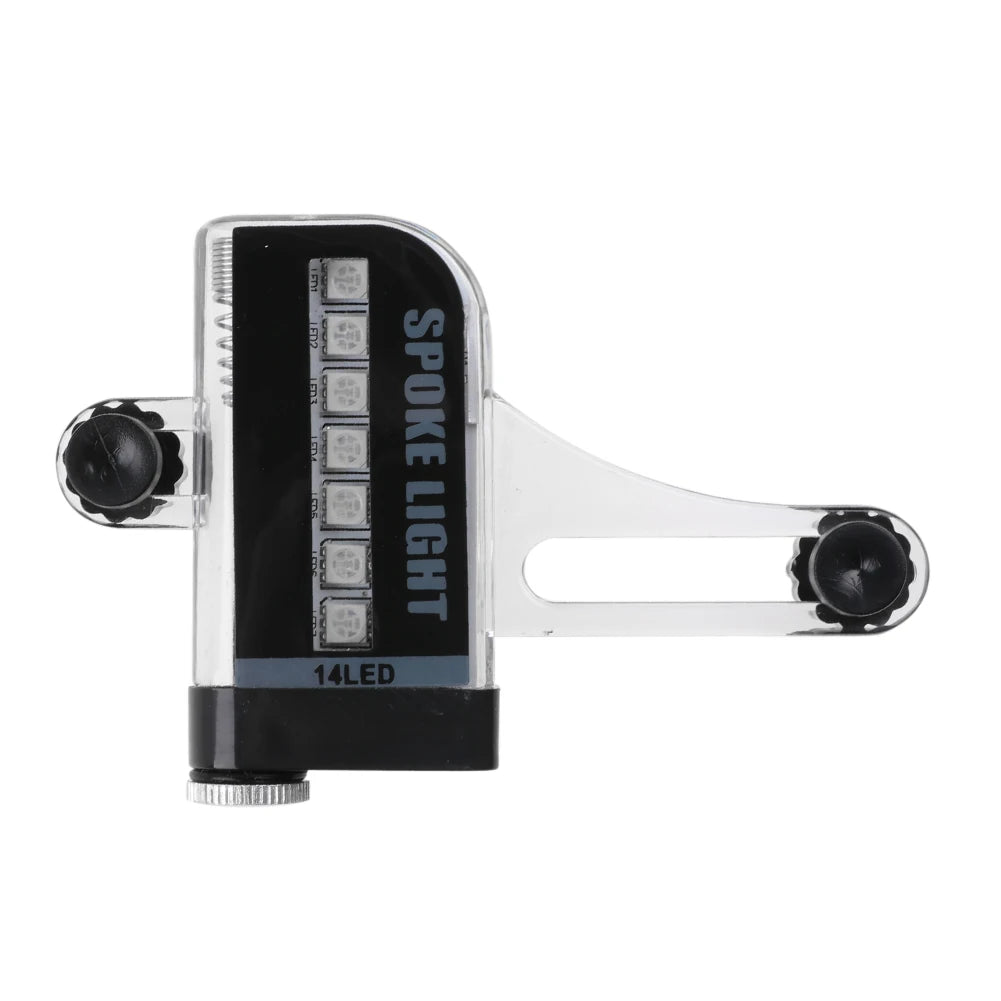 14 LED Flash Spoke Light – Waterproof Bike Safety Warning Lamp