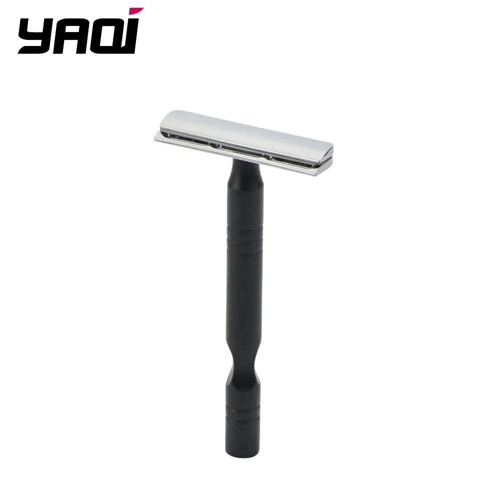 YAQI Excalibur Single-Edge Safety Razor – Chrome & Black