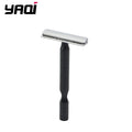 YAQI Excalibur Single-Edge Safety Razor – Chrome & Black