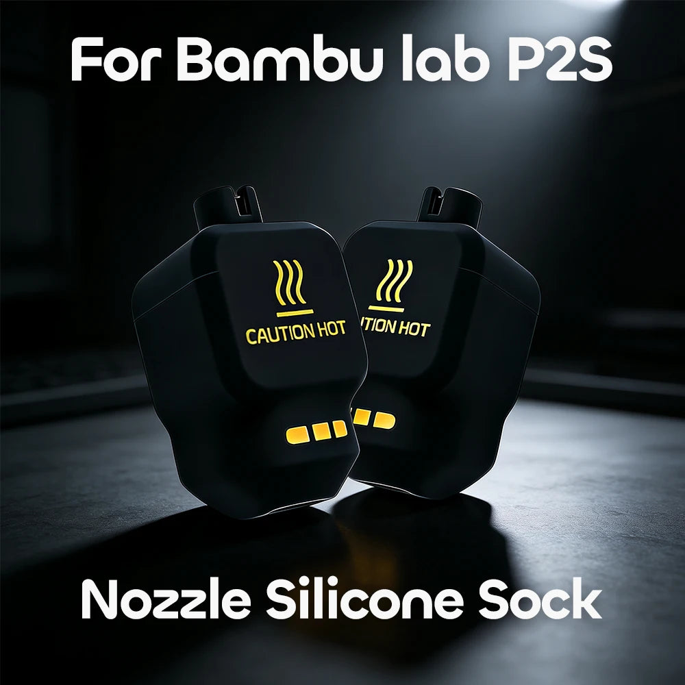 Silicone Sock Hotend Cover for Bambu Lab P2S Nozzle